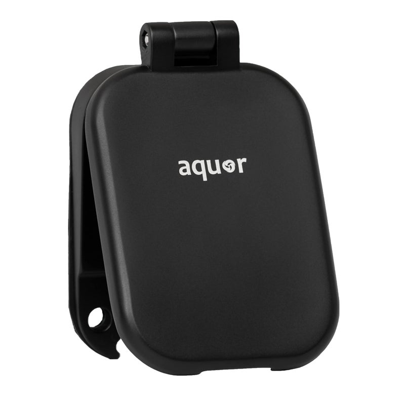 Aquor غطاء حريق منزل أكور V2+ المتميز، غطاء صنبور من الفولاذ المقاوم للصدأ، واقي من الطقس، متوافق مع صنبور V2+ المقاوم للصقيع، صنبور خارجي، فولاذ مقاوم للصدأ مطفي - Image 1